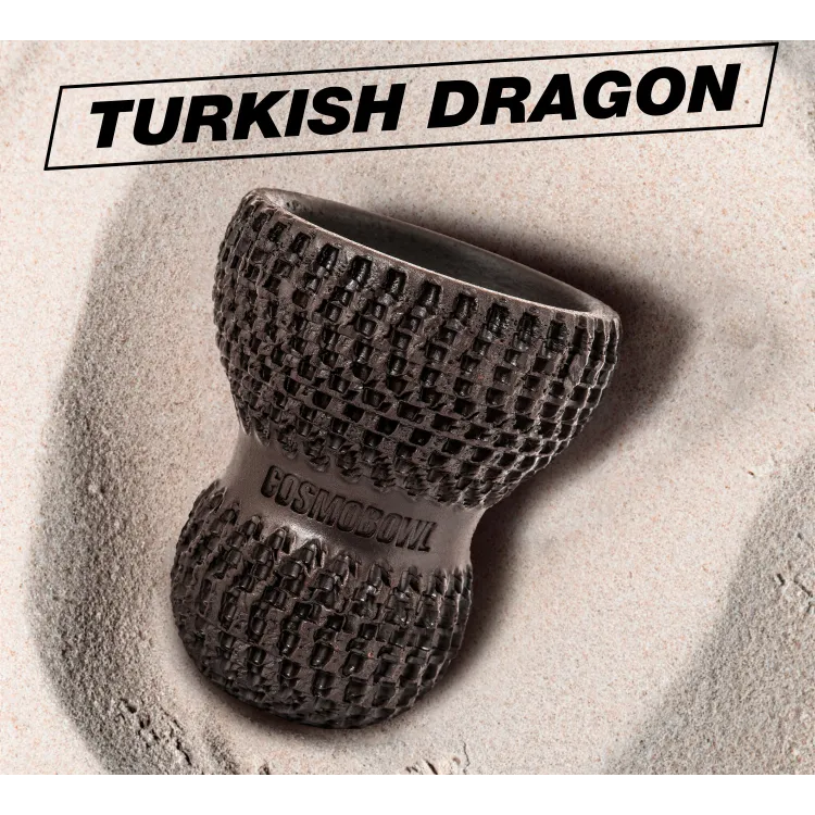 Cosmo Bowl - Turkish - Dragon - Buy Hookah Multi-Hole Head cheaply