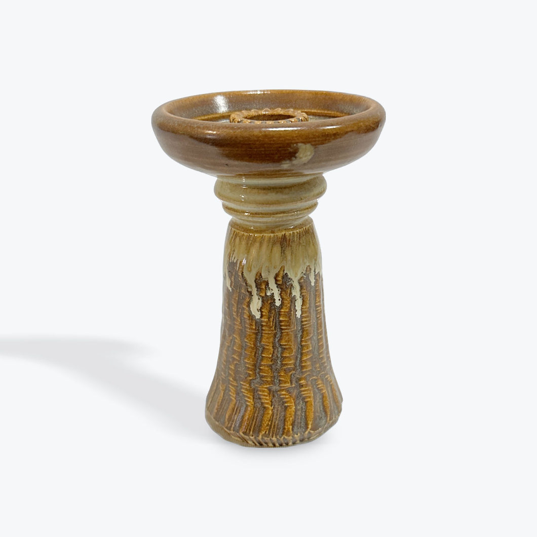 Stone Hookah Bowls - Brown Collection