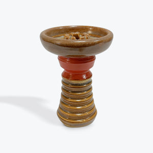 Stone Hookah Bowls - Brown Collection