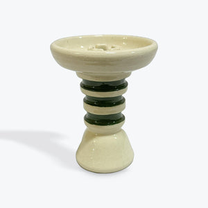 Stone Hookah Bowls - White Coloured Collection