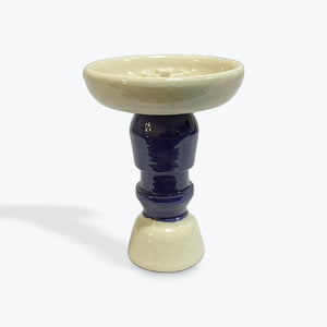 Stone Hookah Bowls - White Coloured Collection