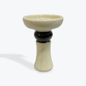 Stone Hookah Bowls - White Coloured Collection