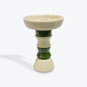 Stone Hookah Bowls - White Coloured Collection