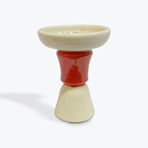 Stone Hookah Bowls - White Coloured Collection